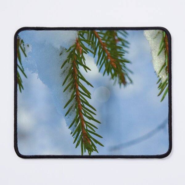 Item preview, Winter snowy spruce twigs designed and sold by yarvin13.