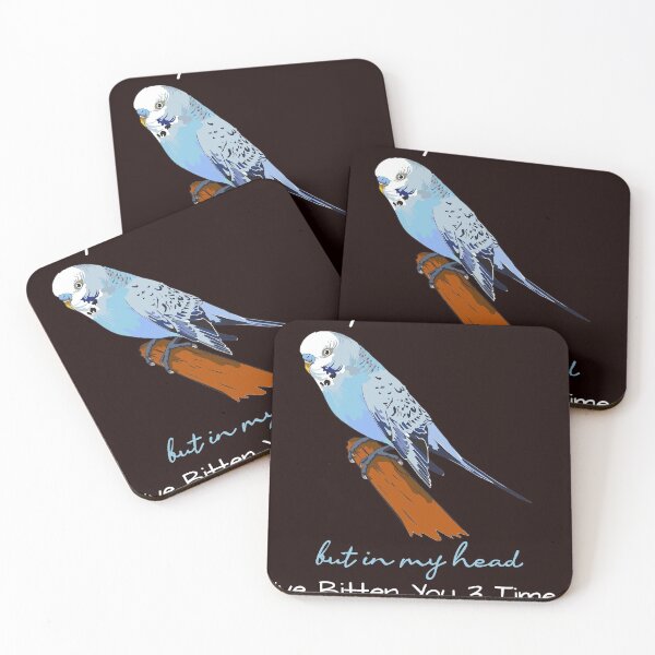 Item preview, I May Look Calm But In My Head Budgie Budgerigar Bird Lover designed and sold by MelisaElder.