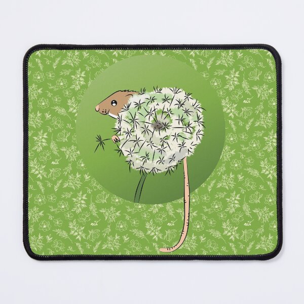 Item preview, Cute mouse hiding in a flower designed and sold by FunnyChameleon.