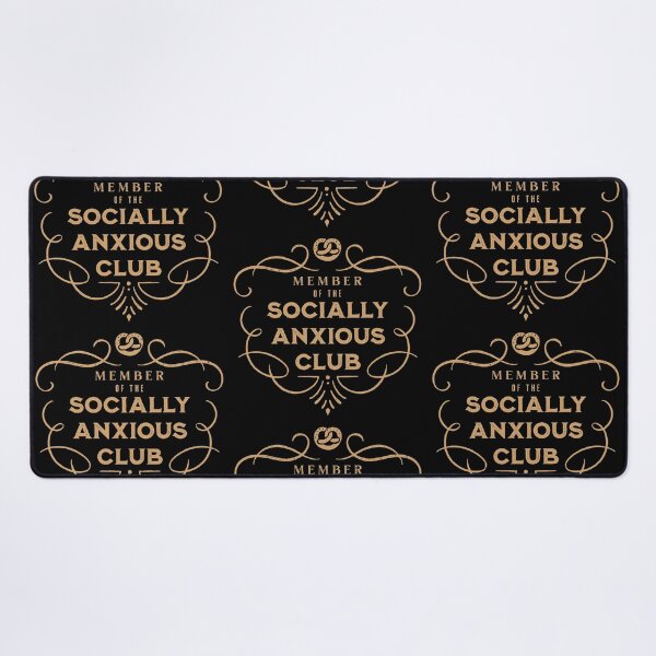 Item preview, Member of the Socially Anxious Club designed and sold by VicEllisArt.