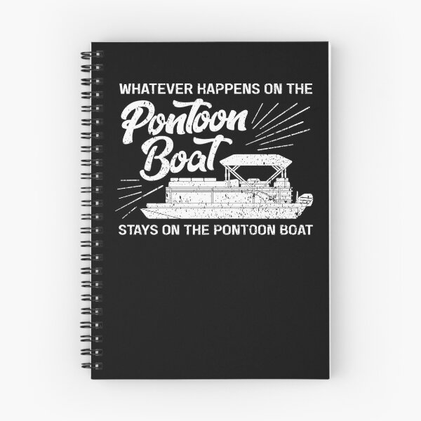 Item preview, Whatever Happens on the Pontoon Boat Stays on the Pontoon designed and sold by Leslie Smith.