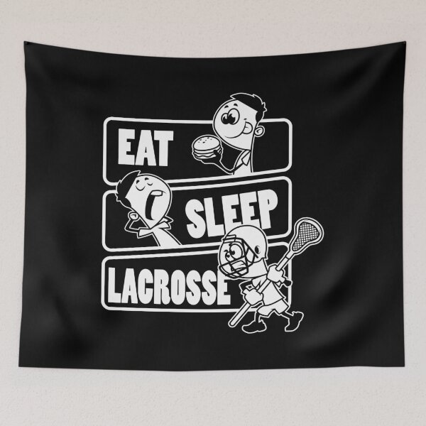 Item preview, Eat Sleep Lacrosse - Team Sport Player Gift product designed and sold by theodoros20.