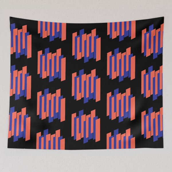 Item preview, Abstract Rectangle Art - Abstract Rectangles Geometric Shapes - Modern Abstract Geometric Art designed and sold by jacnotjac.