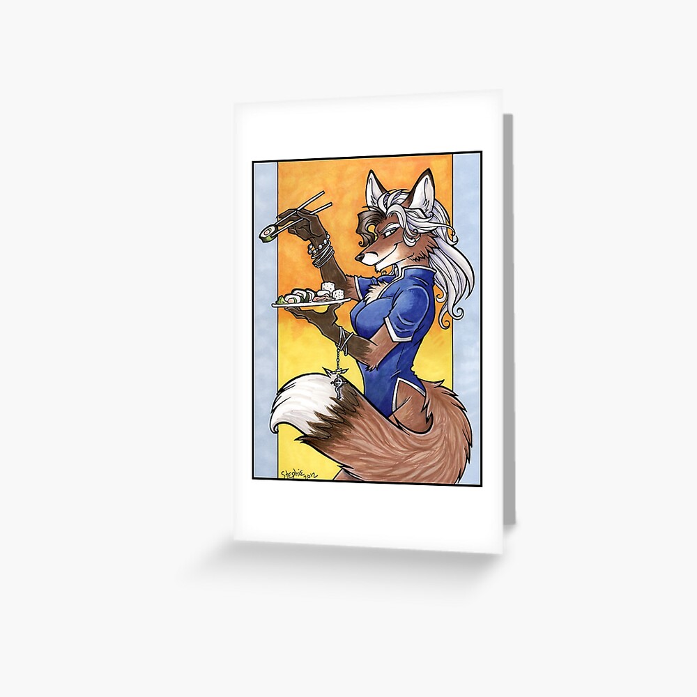 Item preview, Greeting Card designed and sold by cybercat.