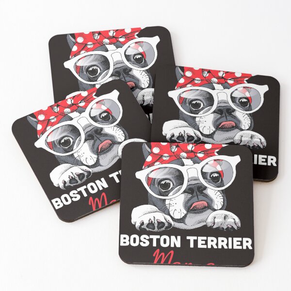 Item preview, Boston Terrier Mama Cute Bostie Dog Mom Funny Girls  designed and sold by MelisaElder.