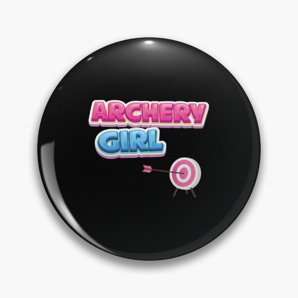 Item preview, Archery Girl - Target Pink and Blue Gift print designed and sold by theodoros20.