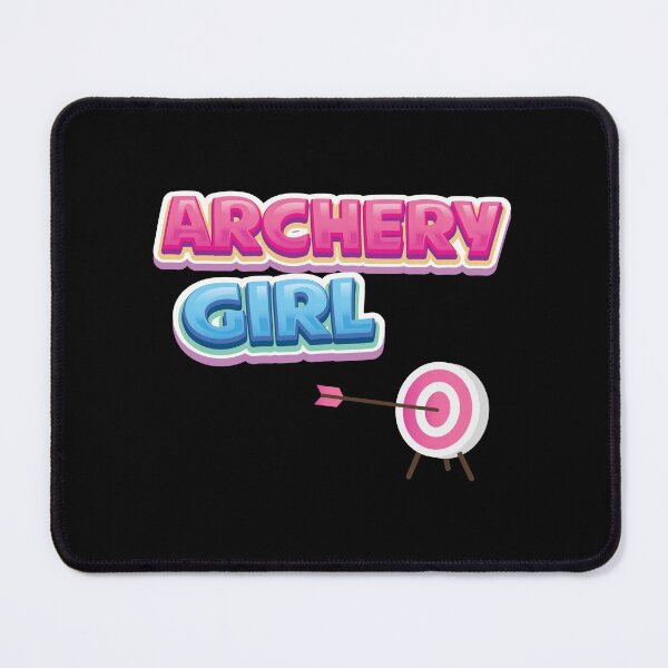 Item preview, Archery Girl - Target Pink and Blue Gift print designed and sold by theodoros20.