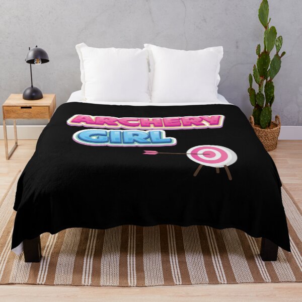 Item preview, Archery Girl - Target Pink and Blue Gift print designed and sold by theodoros20.