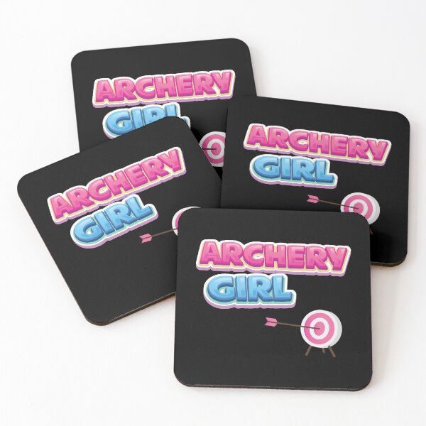 Item preview, Archery Girl - Target Pink and Blue Gift print designed and sold by theodoros20.