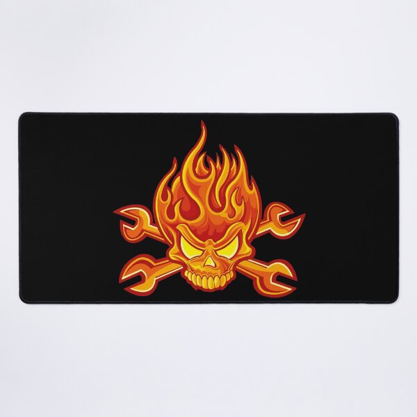 Item preview, Skull Art Burn Digital style  designed and sold by AEGMEDIA.
