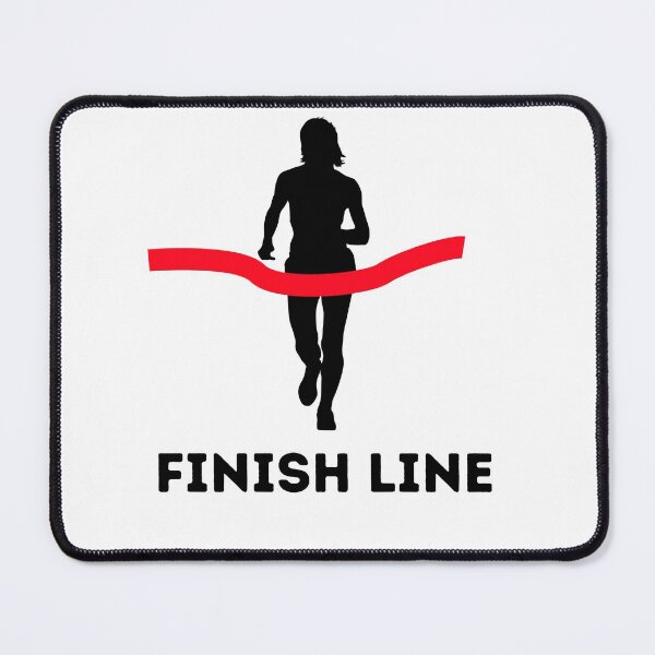 Item preview, finishline Sticker  designed and sold by Dragsma ⭐⭐⭐⭐⭐.