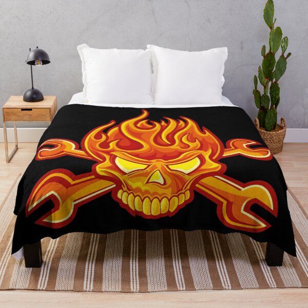 Item preview, Skull Art Burn Digital style  designed and sold by AEGMEDIA.