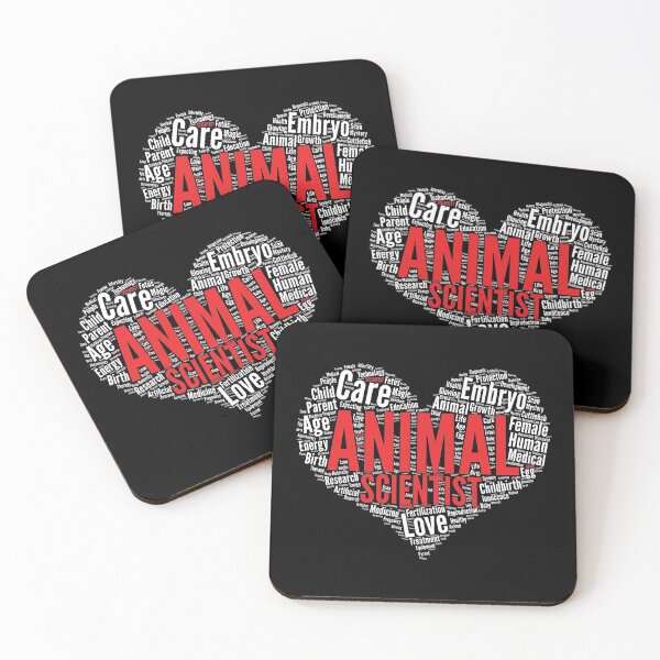 Item preview, Animal Scientist Heart Shape Word Cloud Design graphic designed and sold by theodoros20.