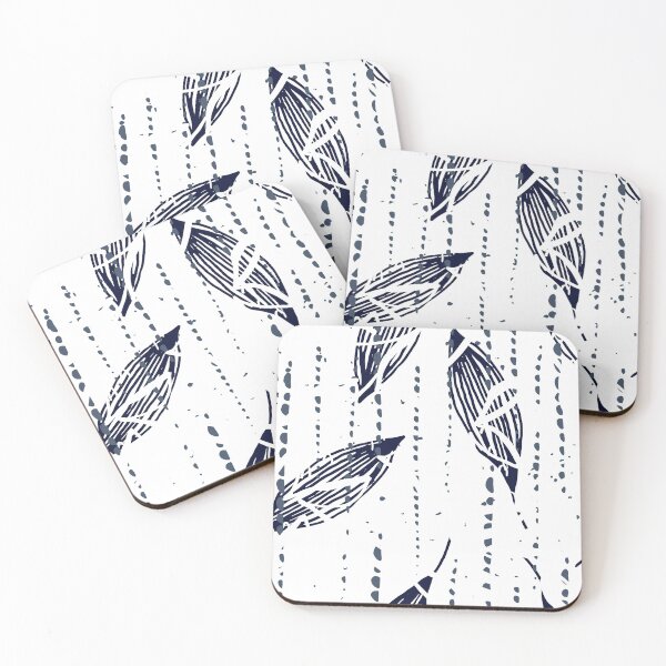 Item preview, Dotted Leaf Art Pattern Design designed and sold by Fatbread.