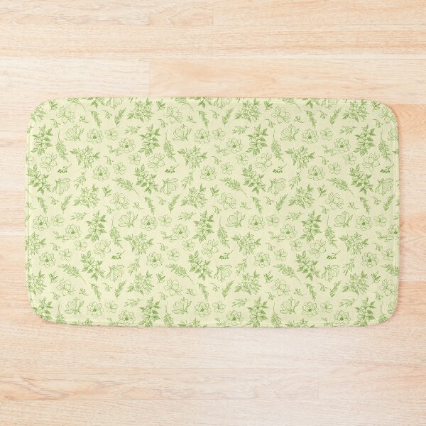 Item preview, Wild flowers in green designed and sold by FunnyChameleon.