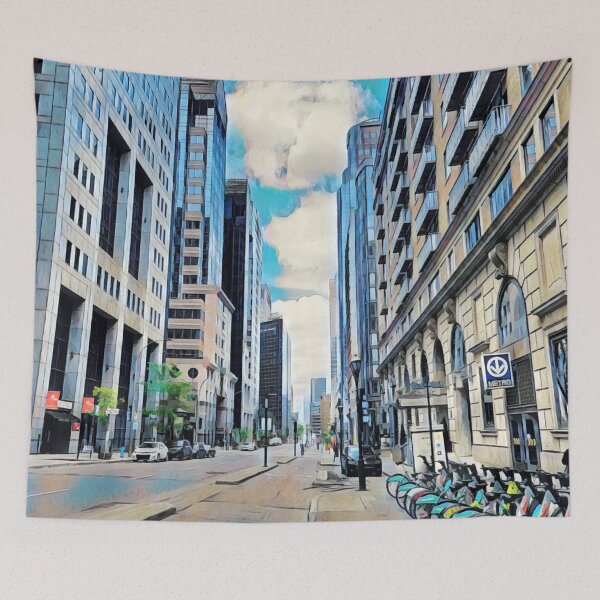 Item preview, Montreal Streets designed and sold by SofiaStutio.