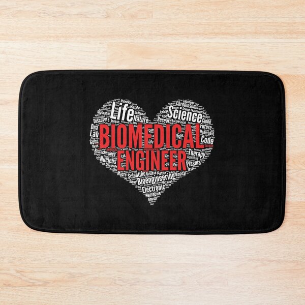 Item preview, Biomedical Engineer Heart Shape Word Cloud Biomed Engineers print designed and sold by theodoros20.