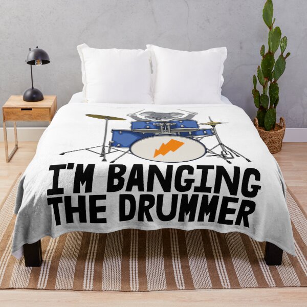 Item preview, I'm Banging The Drummer Black Koala designed and sold by Bendthetrend.