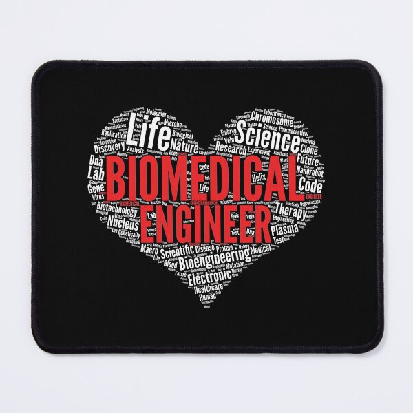 Item preview, Biomedical Engineer Heart Shape Word Cloud Biomed Engineers print designed and sold by theodoros20.