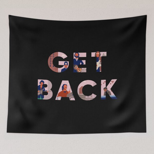 Item preview, Get back illustrated designed and sold by chillstudio.