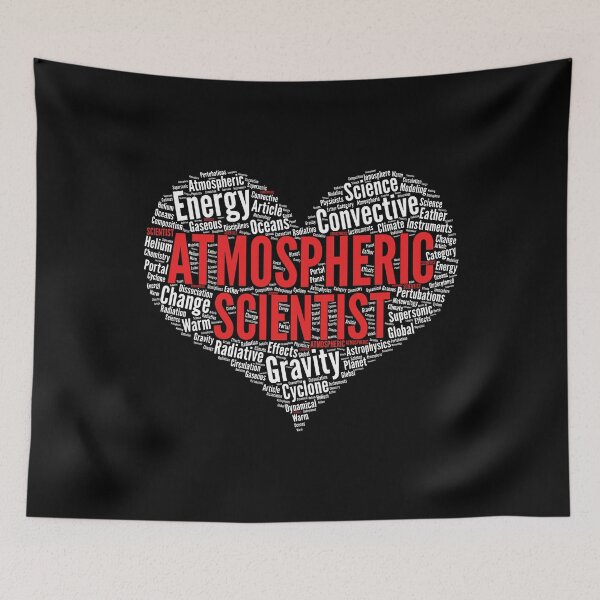 Item preview, Atmospheric Scientist Heart Shape Word Cloud Design graphic designed and sold by theodoros20.