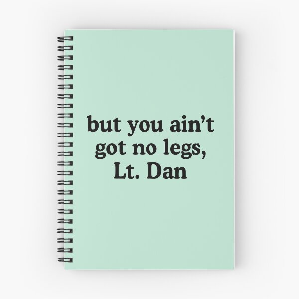 Item preview, Forrest Gump Lieutenant Dan Funny designed and sold by allysmar.
