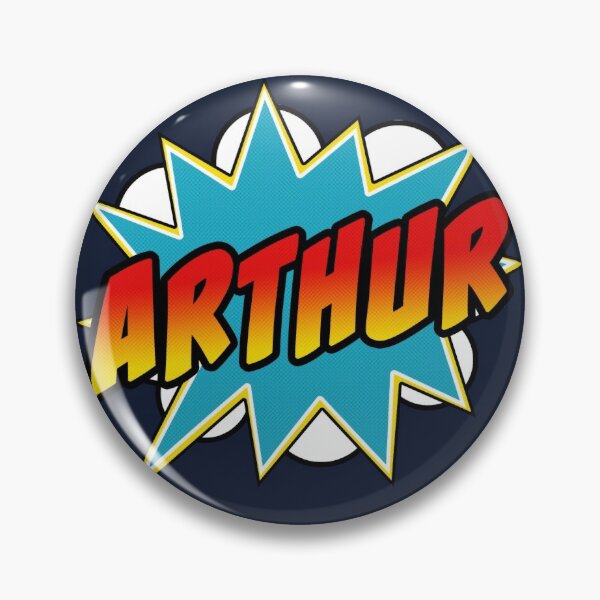 Item preview, Boys Arthur Comic Book Superhero Name designed and sold by Rixta82.