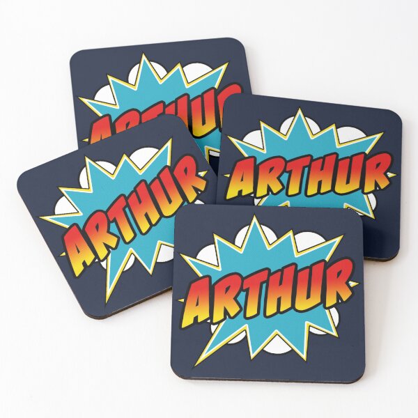 Item preview, Boys Arthur Comic Book Superhero Name designed and sold by Rixta82.