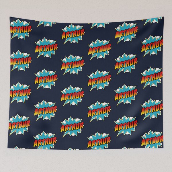 Item preview, Boys Arthur Comic Book Superhero Name designed and sold by Rixta82.