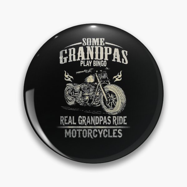 Item preview, Mens Real Grandpas Ride Motorcycle Tee Biker Grandpa designed and sold by vuhungbnz.