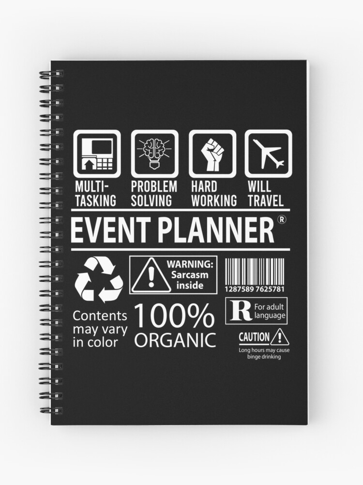 Event Organizer T Shirt - Multitasking Job Title Gift Item Tee