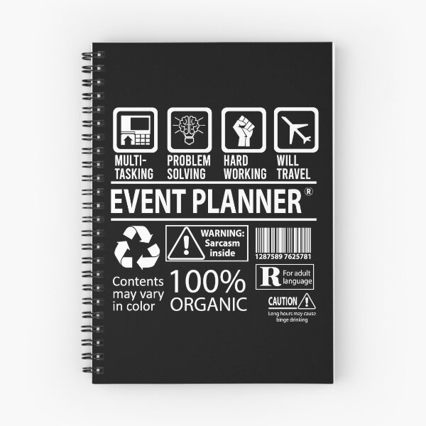 Item preview, Event Planner T Shirt - MultiTasking Certified Job Gift Item Tee designed and sold by oslandefren.