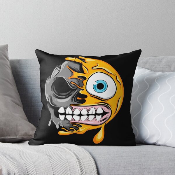 Aperçu de l'œuvre Emoji zombie grimaçant créée et vendue par D3monic.