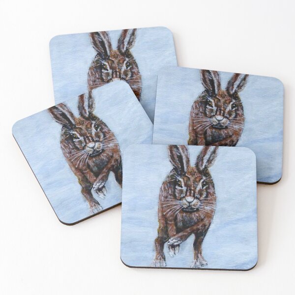 Item preview, RUNNING HARE designed and sold by Mackenzie Moulton International Artist .