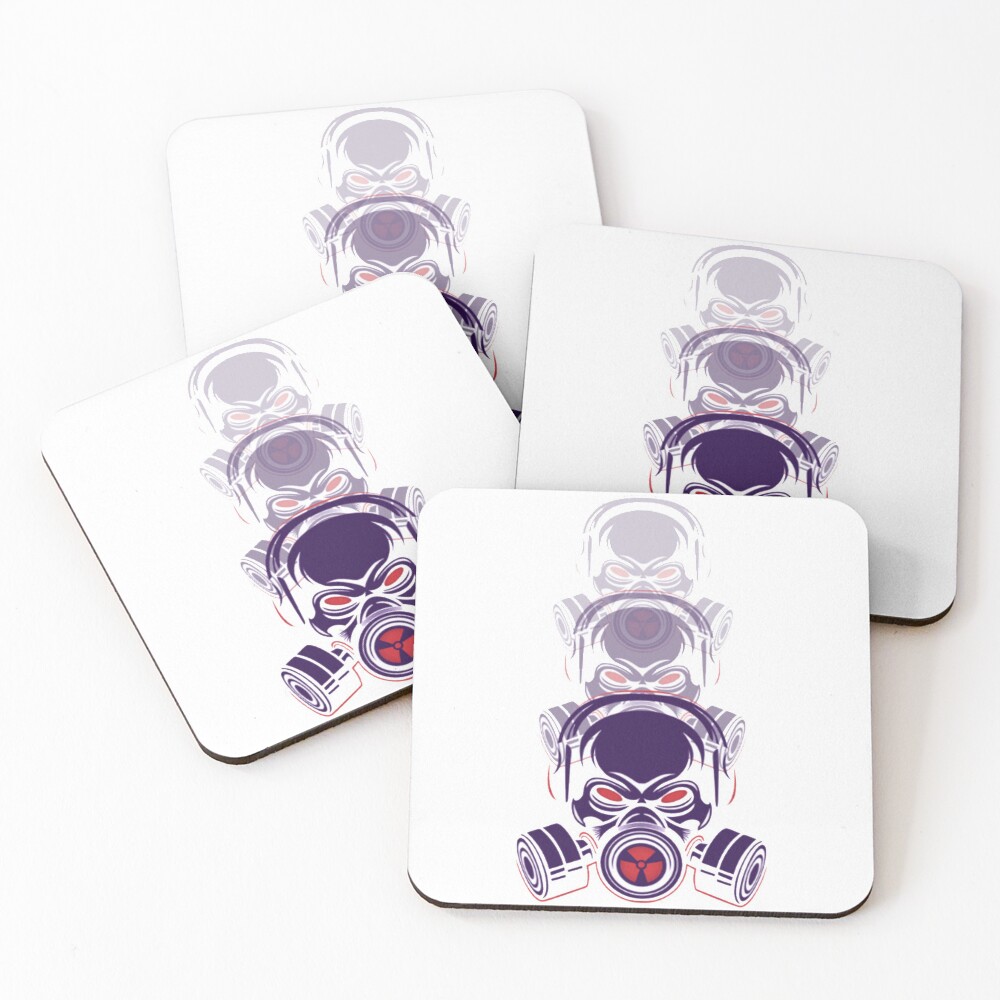 Item preview, Coasters (Set of 4) designed and sold by MrCreativeArts.