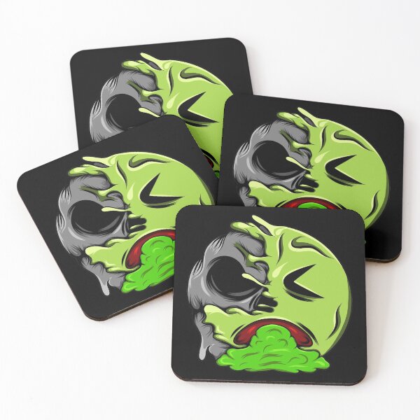 Item preview, Vomiting Zombie Emoji designed and sold by D3monic.