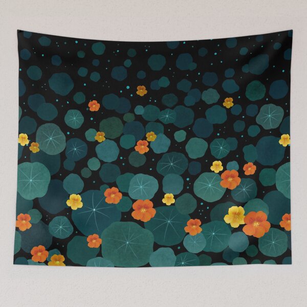 Item preview, Nasturtium Garden designed and sold by episodicDrawing.