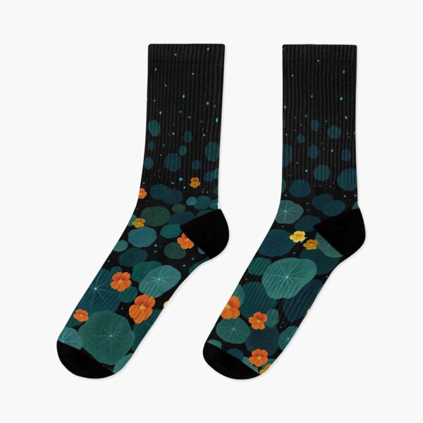 Item preview, Nasturtium Garden designed and sold by episodicDrawing.