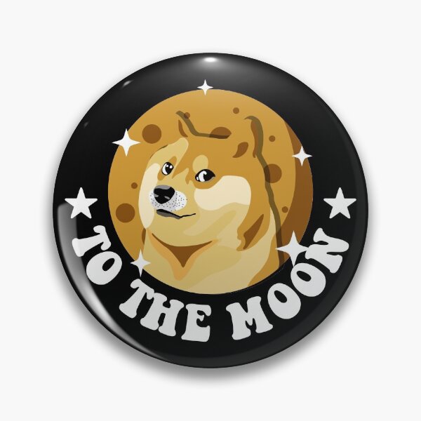 Item preview, Funny Dogecoin To The Moon designed and sold by Luan Huynh.