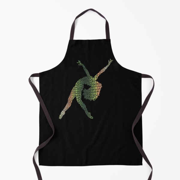 Item preview, LYRICAL BALLET - SNAKE LIZARD REPTILE TEXTURE - BALLERINA SILHOUETTE designed and sold by KoolDsignsDANCE.