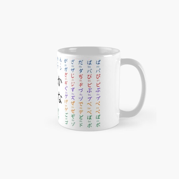 Item preview, Kana Color Chart -White- designed and sold by kanjisetas.