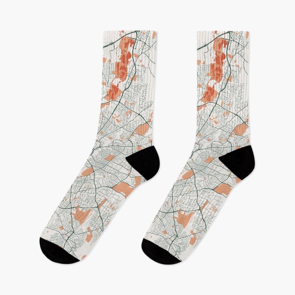 Item preview, Leicester City Map of England - Bohemian designed and sold by deMAP.