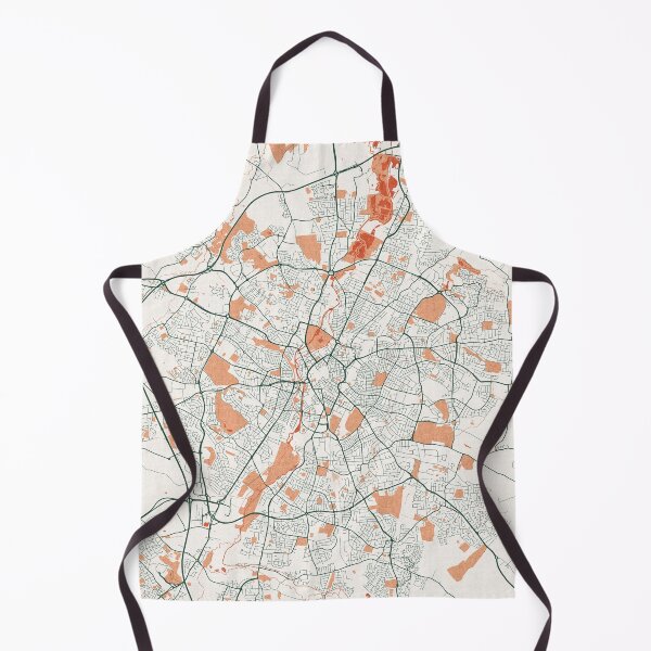 Item preview, Leicester City Map of England - Bohemian designed and sold by deMAP.
