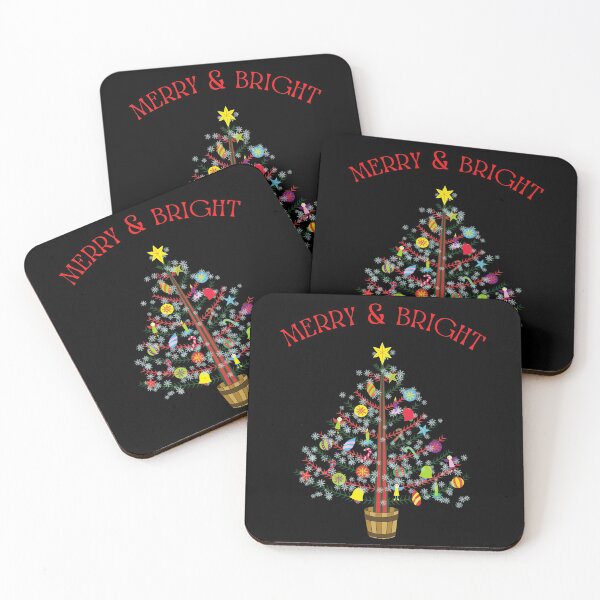 Item preview, Merry & Bright designed and sold by Scribblehound.