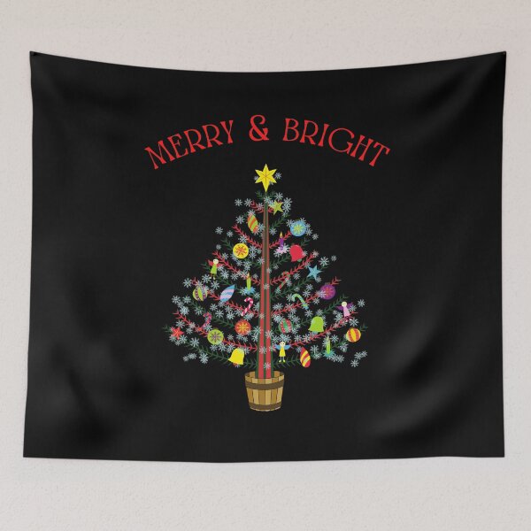 Item preview, Merry & Bright designed and sold by Scribblehound.