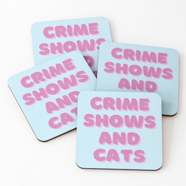 Item preview, Crime shows and cats designed and sold by Preslava Genova.