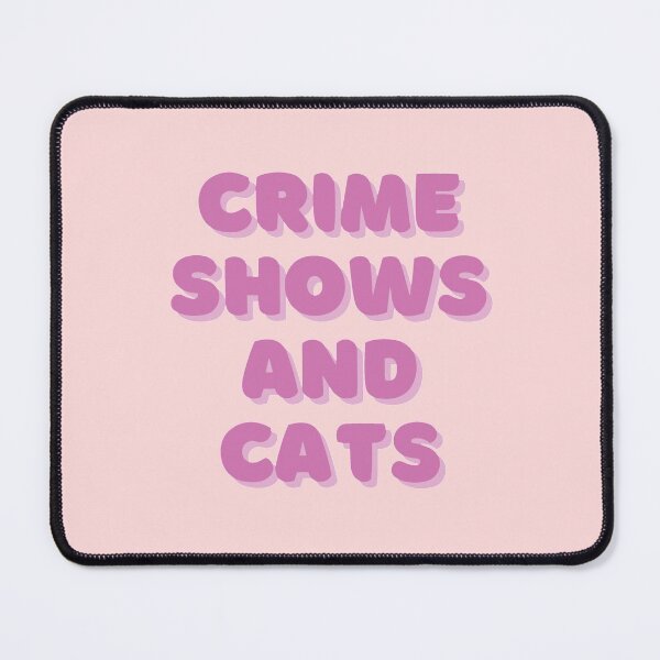 Item preview, Crime shows and cats designed and sold by Preslava Genova.