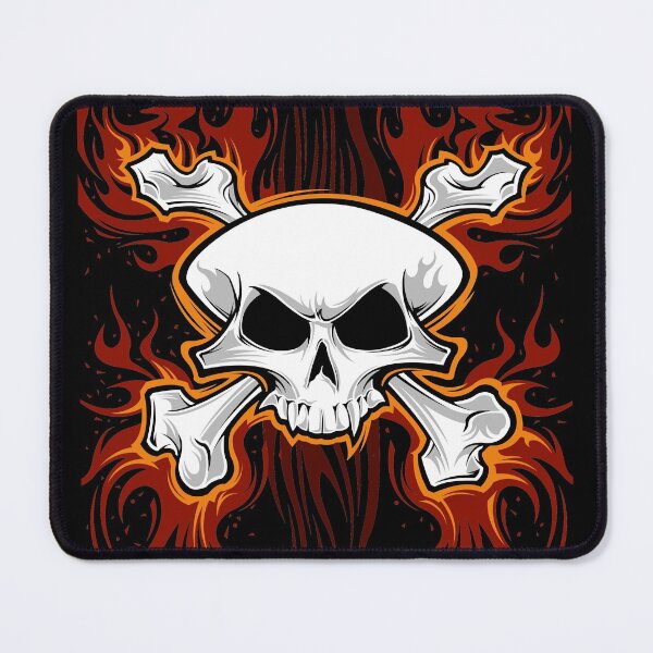 Item preview, Skull Art Burn Digital style  designed and sold by AEGMEDIA.