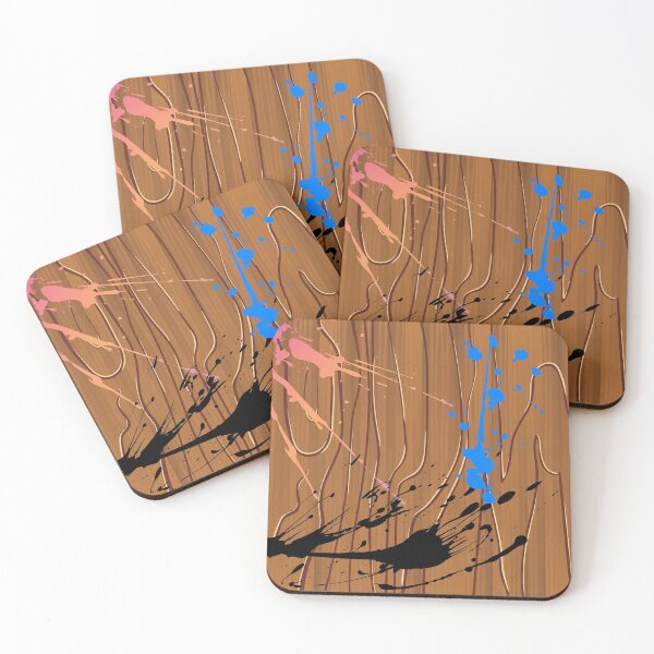 Item preview, Wood Paint Splash Pattern Design designed and sold by Fatbread.