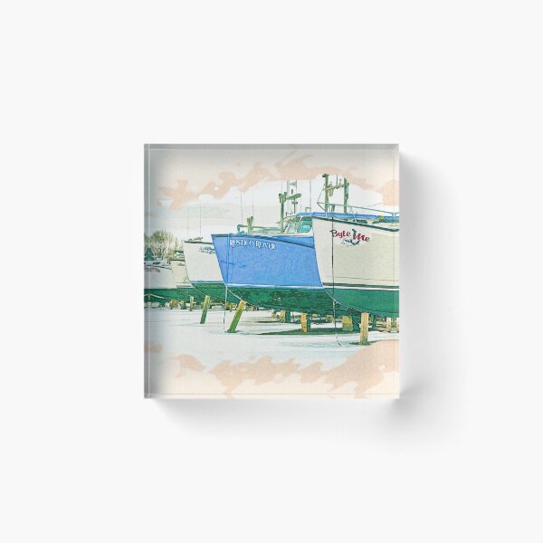 Item preview, North Rustico Fishing Boats PEI 2 designed and sold by Robert Alsop.